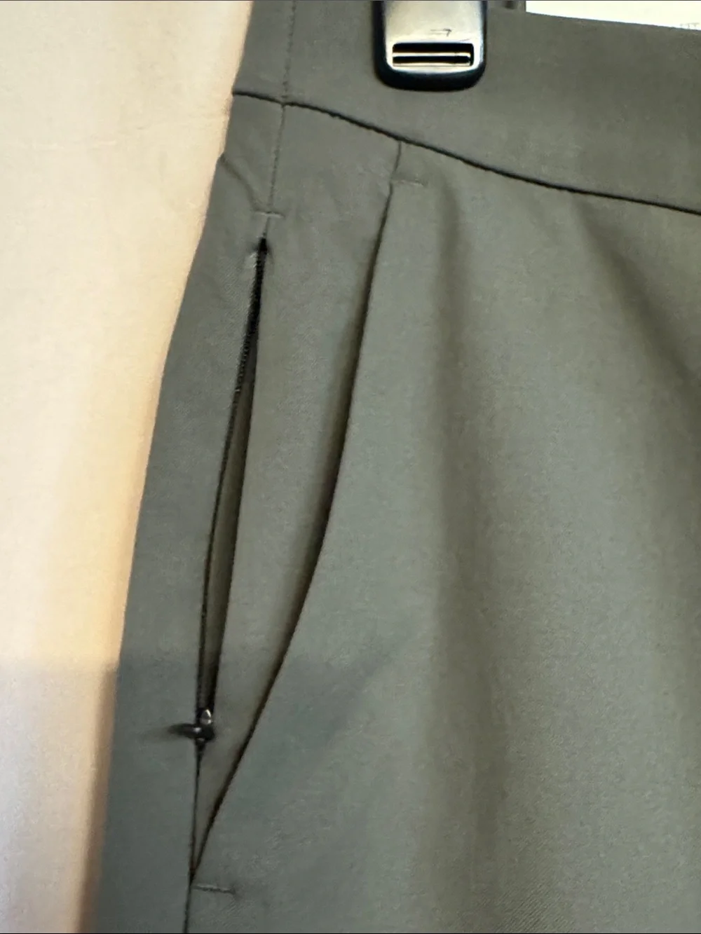 Banana Republic Athletic Slim Fit Performance Pant, Size 34X30, Color Olive